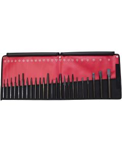 Punch and Chisel Kit, 24-Piece
