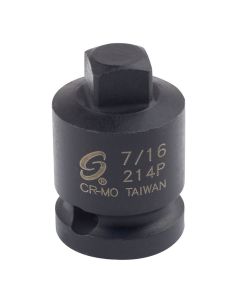 1/2 in. Drive Square Male Pipe Plug Socket, 7/16 in.