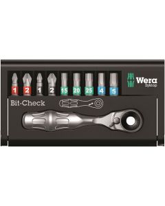Bit-Check 10 Zyklop Mini BiTorsion 1 Bits Asst With Ratchet
