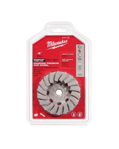 4" Diamond Cup Wheel Segmented-Turbo