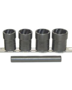 5 PIECE LOCKING LUGNUT TWIST SOCKET REMOVAL KIT