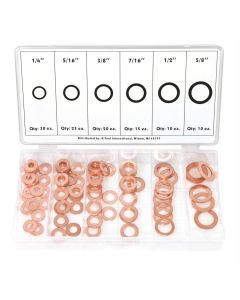 KTI00089 image(0) - 110-pc Copper Washer Assortment