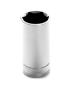 WLMW32427 image(0) - 1/2" Dr 6pt Deep Socket 27mm