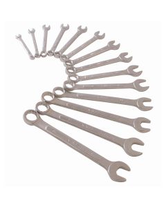 SUN9715 image(0) - WRENCH SET COMBINATION 14 PC METRIC RAISED PANEL
