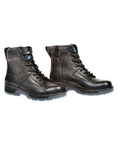 BTGBTCP9 image(0) - Blk 6" Lace-up Side Zip Comp Toe Boot, 9