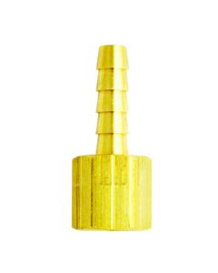MIL605-2 image(0) - 1/4" F. Solid End, 3/8" ID Hose