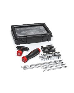 56-Piece Ratcheting Geardriver Screwdriver Set