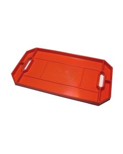 Grypmat Flexible Non-slip Tool Tray, Large, Bright Orange