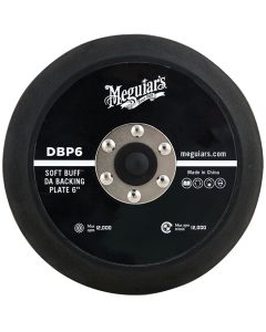 Meguiar's Soft Buff DA Polisher Backing Plate (6 in., 5/16 in. - 24 Spindle)