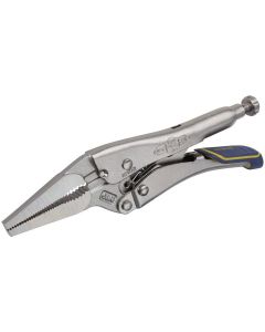 IRWIN VISE-GRIP Locking Pliers, Fast Release, Long Nose with Wire Cutter, 6-Inch (IRHT82583)