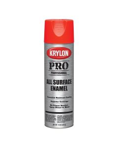 Krylon Professional All-Surface Enamel Paint; Orange; 15 oz. Aerosol