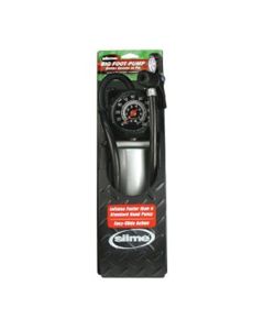 Manual Tire Inflator Pump, Single Cylinder, with Foot Pump