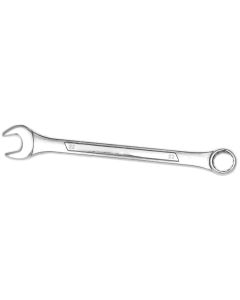 Chrome Combination Wrench, 22mm, with 12 Point Box End, Raised Panel, 10-7/8" Long