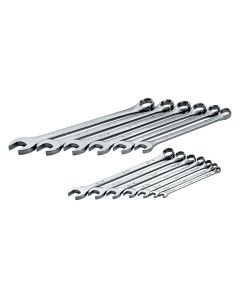 WRENCH SET COMBINATION 13 PC SAE LONG HI POLISH