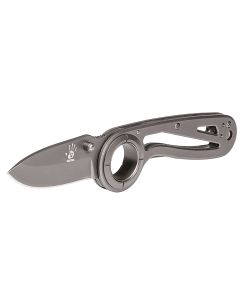 12 Survivors BKE Folding Knife - Titanium Finish