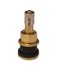 Straight Brass Truck Valve, Height 1.5" - .625" Valve Hole
