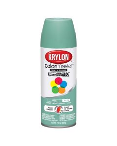 Krylon Colormaster Satin Touch; Jade; 12 oz. Aerosol