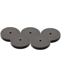 Milwaukee 5-Piece, 3 in. Black Foam Finishing Pad