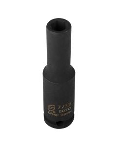 SOCKET IMPACT 7/32 1/4IN. DRIVE DEEP 6 POINT