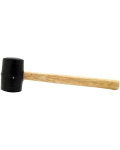 8oz Wood Handle Rubber Mallet