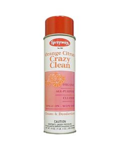 Sprayway Organic Orange Citrus Crazy Clean, All-Purpose Cleaner, 20 oz. (6/Case)