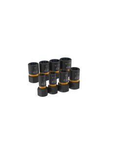 8-pc 1/4" & 3/8" Drive Bolt Biter Extraction Socket Set