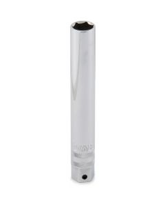 Extended Reach Spark Plug Socket, 5/8" 6 Point, 3/8" Drive, 5-1/8" Long