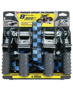 Tie Down 8' Ratchet 800lbs 4pk