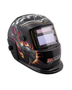 Firepower Auto-Darkening Welding Helmet w/ Plug and Piston Design