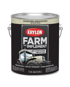 Krylon Farm/Implement; International Harvester White; 128 oz. Gallon