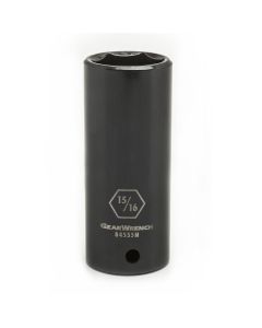 1/2" Drive 6 Point 1-3/8" Deep Impact Socket