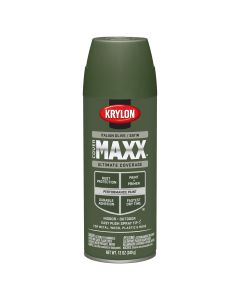 Krylon Covermaxx Paint+Primer; Satin Italian Olive; 12 oz. Aerosol