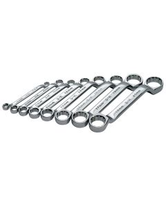 WRENCH SET BOX END OFFSET 8PC SHORT DEEP METRIC
