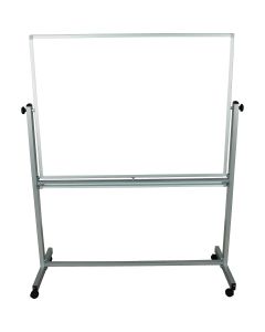Double-Sided Magnetic Whiteboard; 48"W x 36"H
