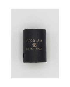 Standard 1/2" Drive 18mm Socket