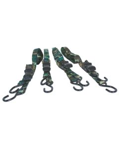4pc Ratcheting Tie Down Set