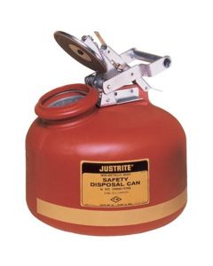 Disposal Can, Liquid, Red, 5 Gallon