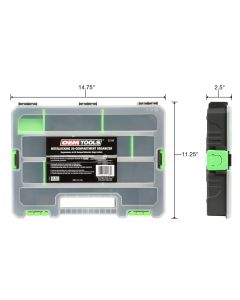 OEMTOOLS  Interlocking 20-Compartment Organizer