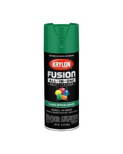 Krylon Fusion All-In-One Paint + Primer, Gloss Spring Grass