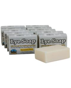 7 oz. Bar Lye Soap for Bathing and Laundry,Removes Scent for Hunting (Box of 10)