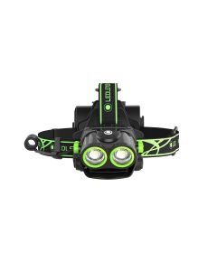 XEO19R-Green 2,000 Lumen Duel LEDs Powerful Headlamp w/ Beam Distance up-to 300 Meters, Softcase
