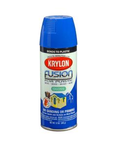 Krylon Fusion for Plastic; Patriotic Blue; 12 oz. Aerosol