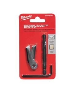 Adjustable Hole Cutter Replacement Blades and Pilot Bit