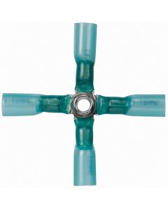 16-14 4-Way (X) Blue CS H.S. Connector - 5 Piece