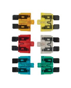 6 Piece 5 thru 30 Amp ATC/ATO Smart Glow Fuse Kit