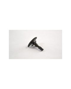 Black Nylon Weather-Strip Retainer; Lincoln 1989-On (25/Bag)