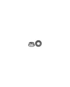 Black Phosphate Finish Metric Hex Flange Nut 6- 1.00mm (25/Bag)
