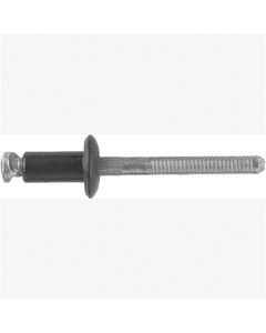 Alum Rivet-Mandrel Blk Outside Door Handle Ford, Size: 1/4", Size: 1/2", Range: 3/32"-1/8", Qty: