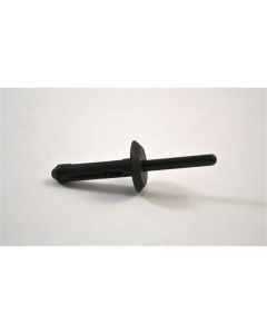 Black Universal Aluminum Split-Type Rivet and Wheel House (100/Bag)
