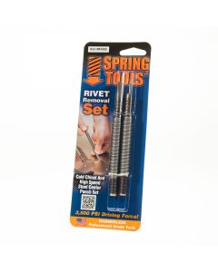 2 Piece Rivet Removal set